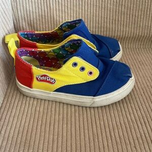 Toms Play-Doh easy on shoes